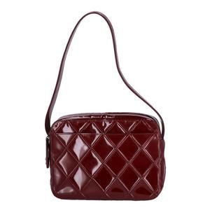 Chanel Enamel One Shoulder Bag Black